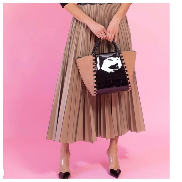 20 Chic Front Tie Pleated Long Skirt - Picture 7 of 7